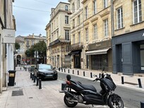 The street of the apartment