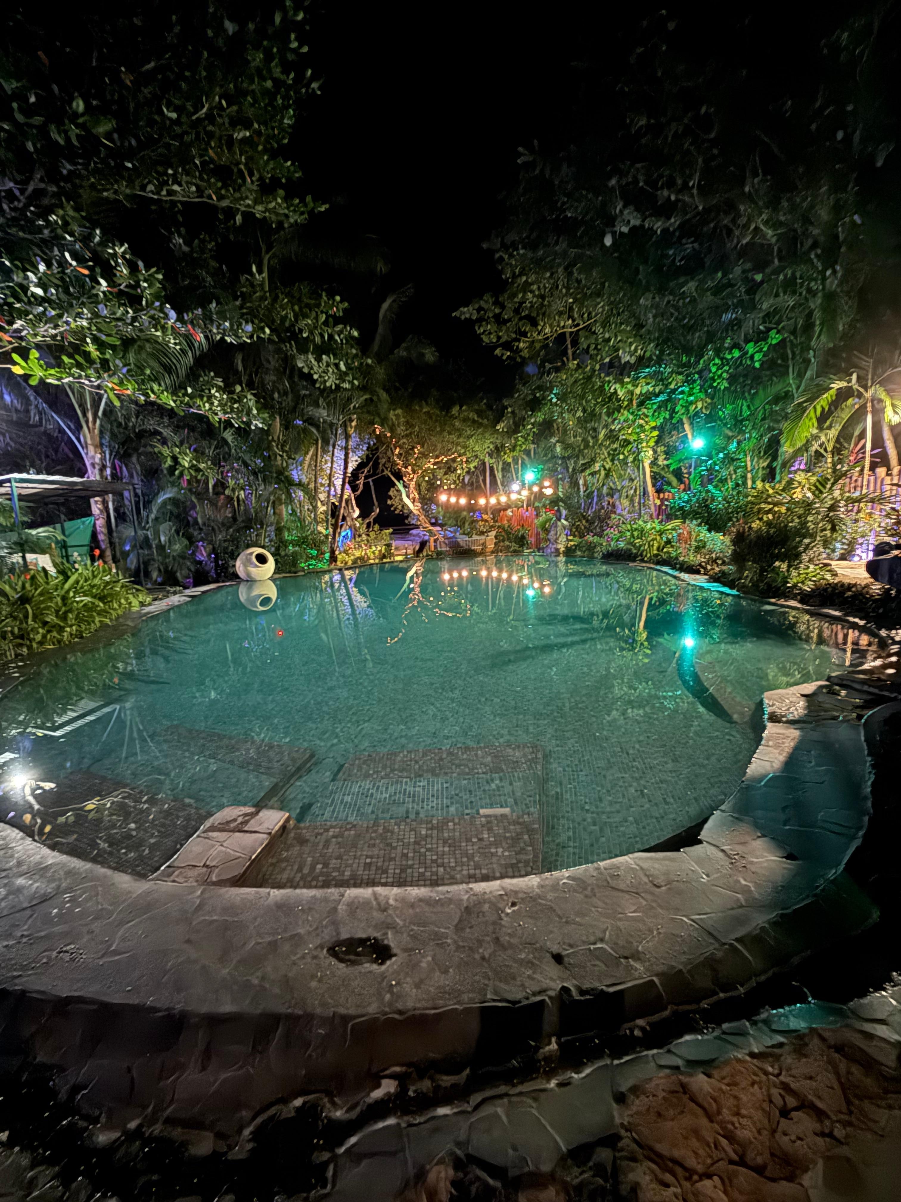 Pool area 