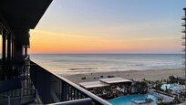 View from room balcony