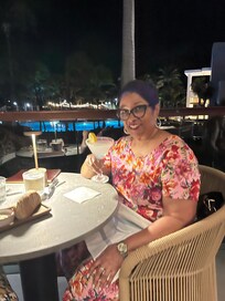 This was my 75th birthday at Sunset Grill.