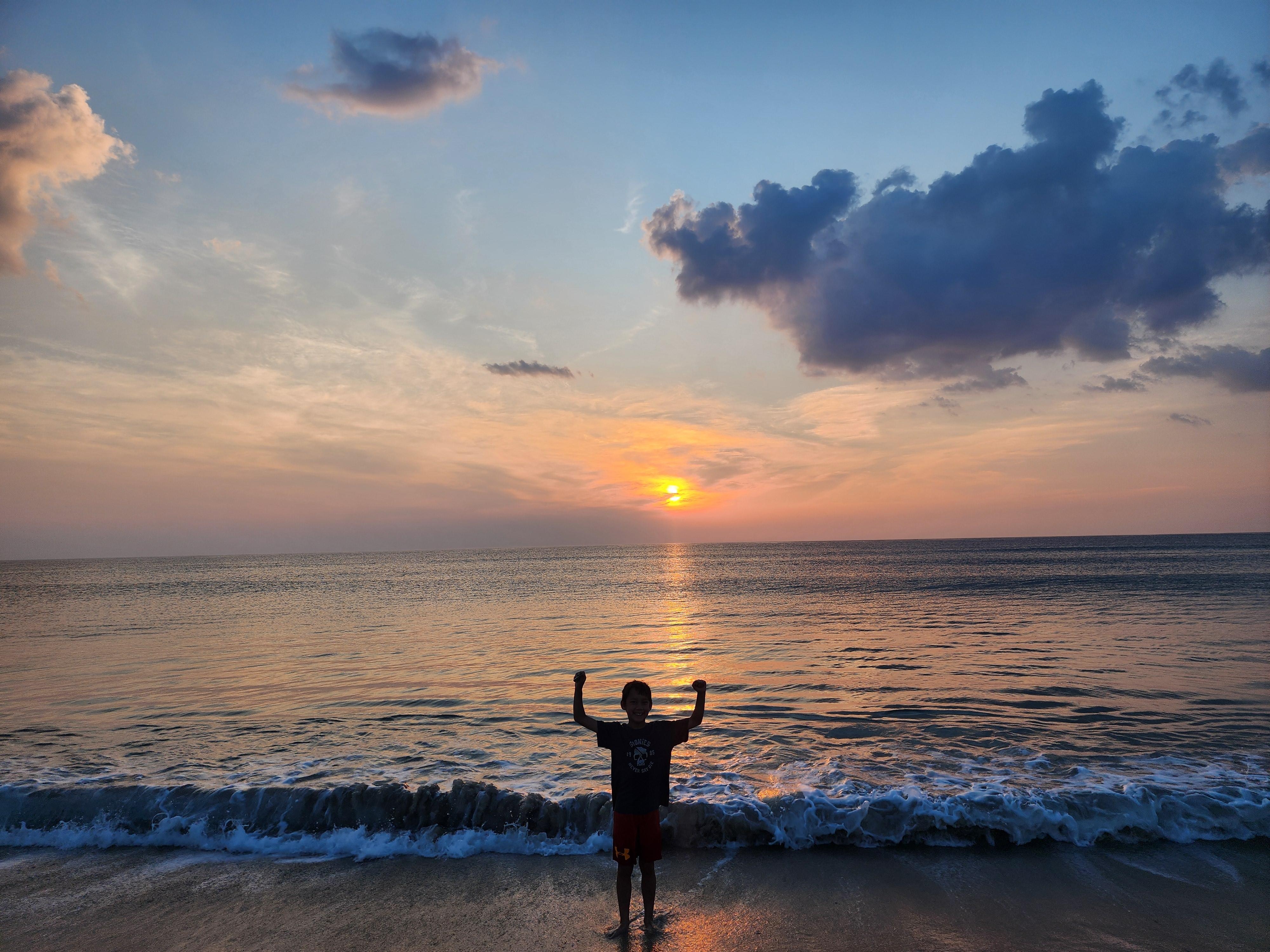 Sunrise at the beach!