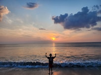 Sunrise at the beach!