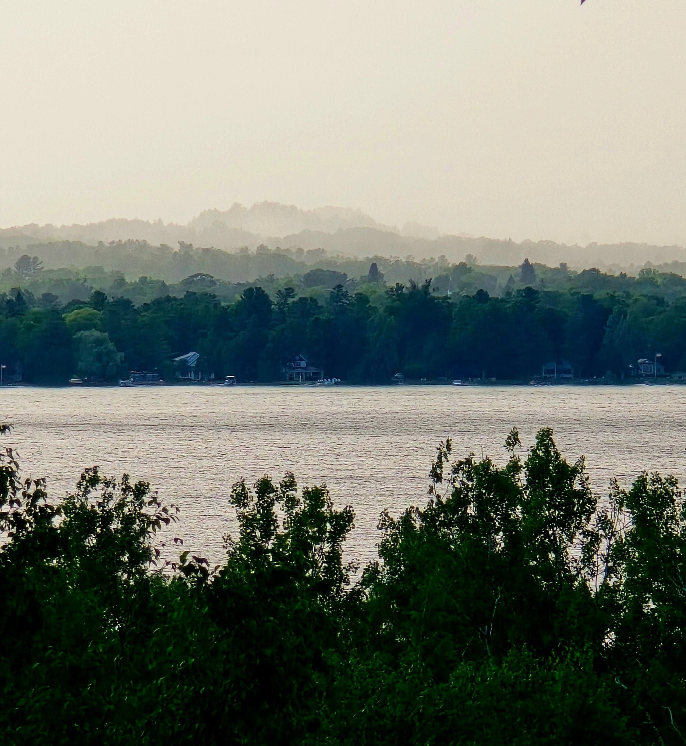 View from deck