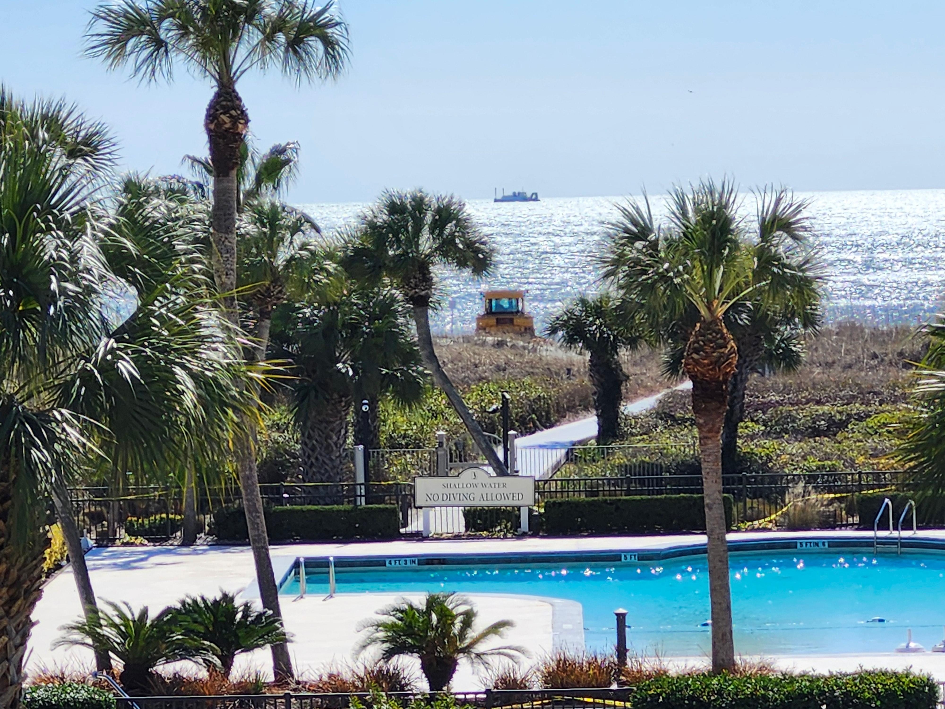 View from the fantastic balcony.