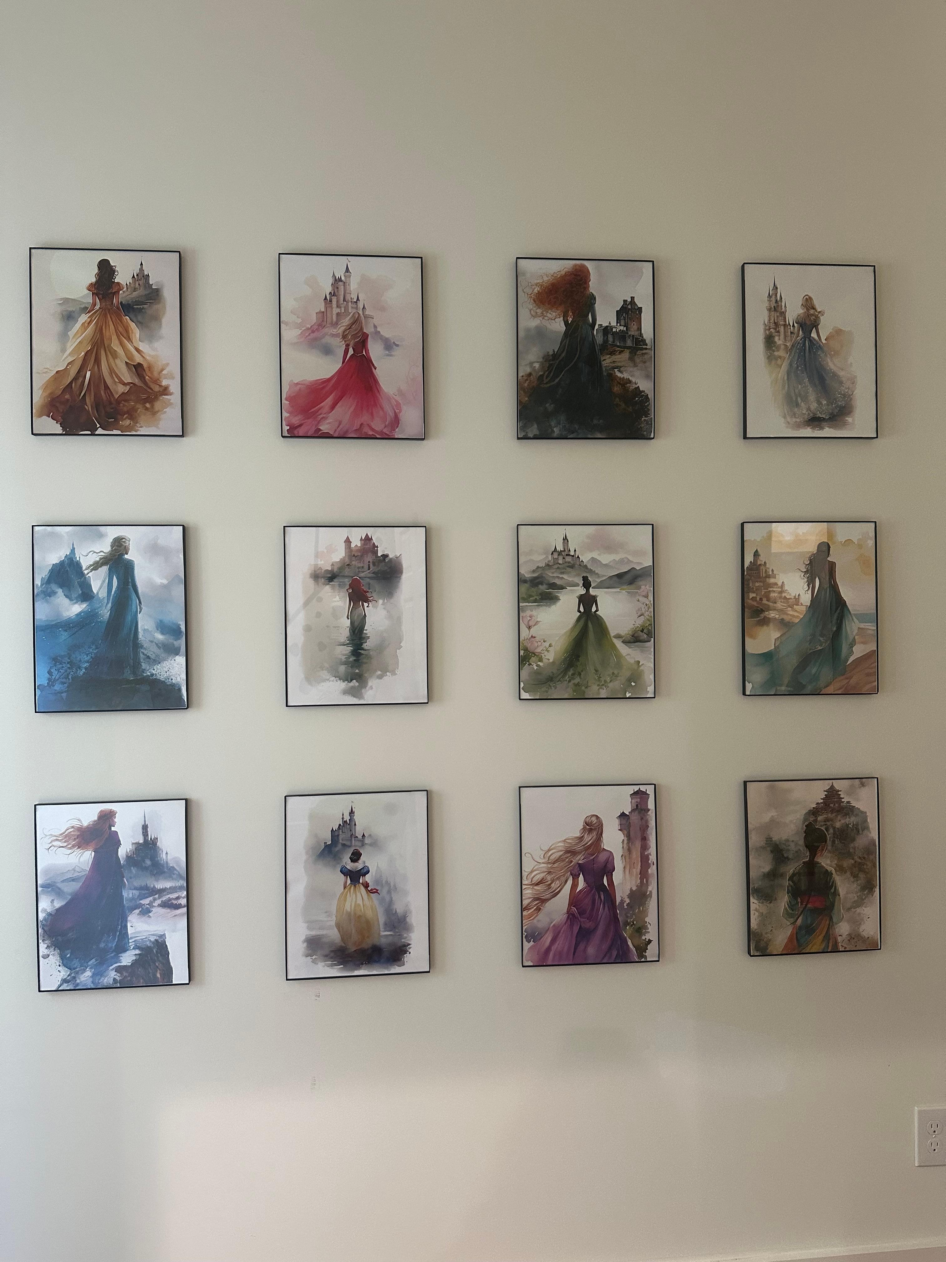 Wall of princesses