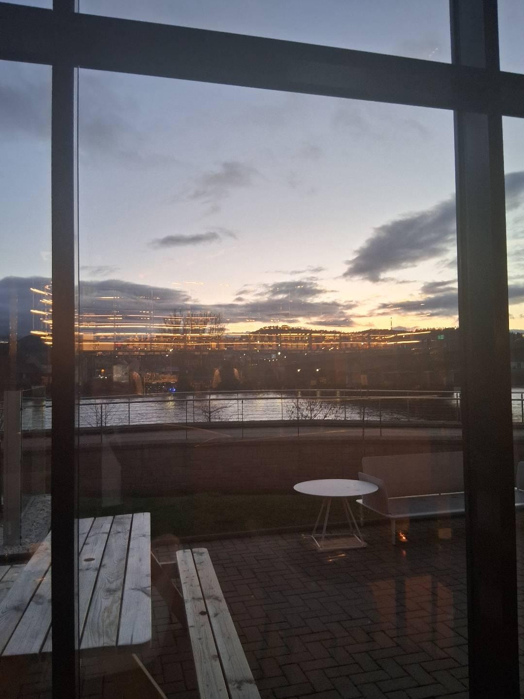 Views were lovely from hotel, but felt uneasy.