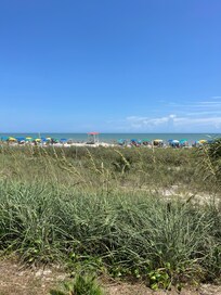 View from tanning deck!