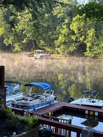 Morning at “The Lakes” cabin #4