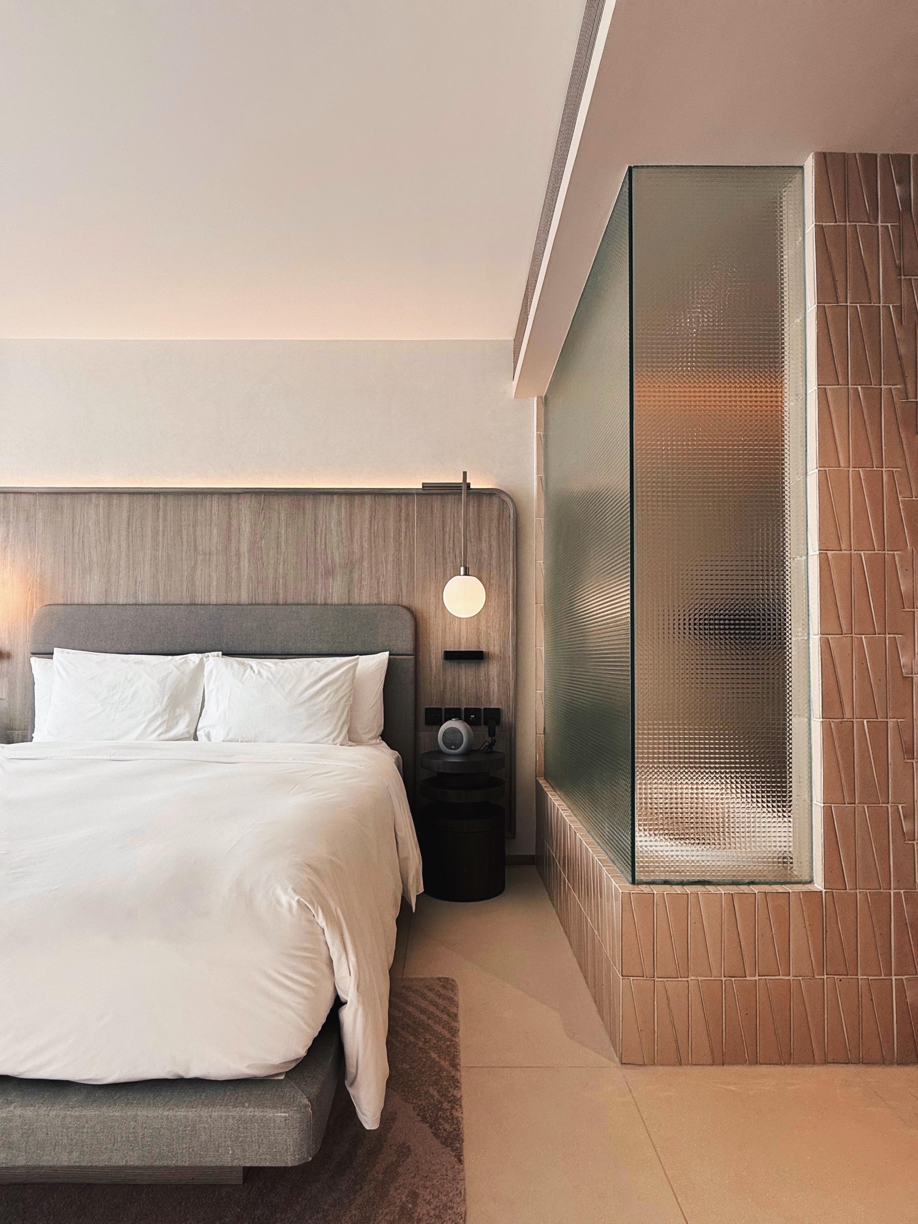 Room with cosy and thoughtful design 