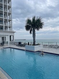 Had the pool all to myself