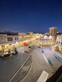 View from our balcony