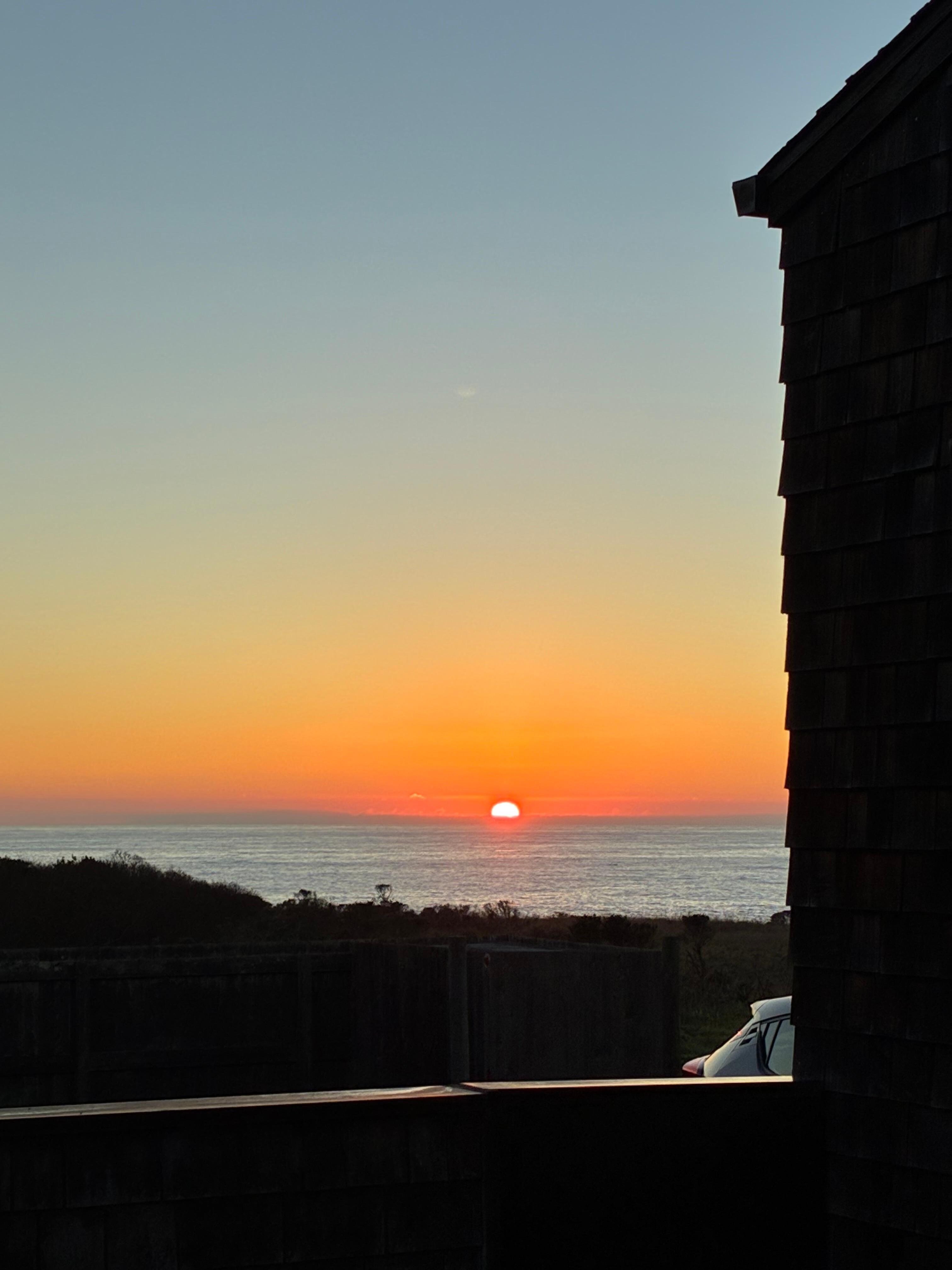 Hot tub backyard view