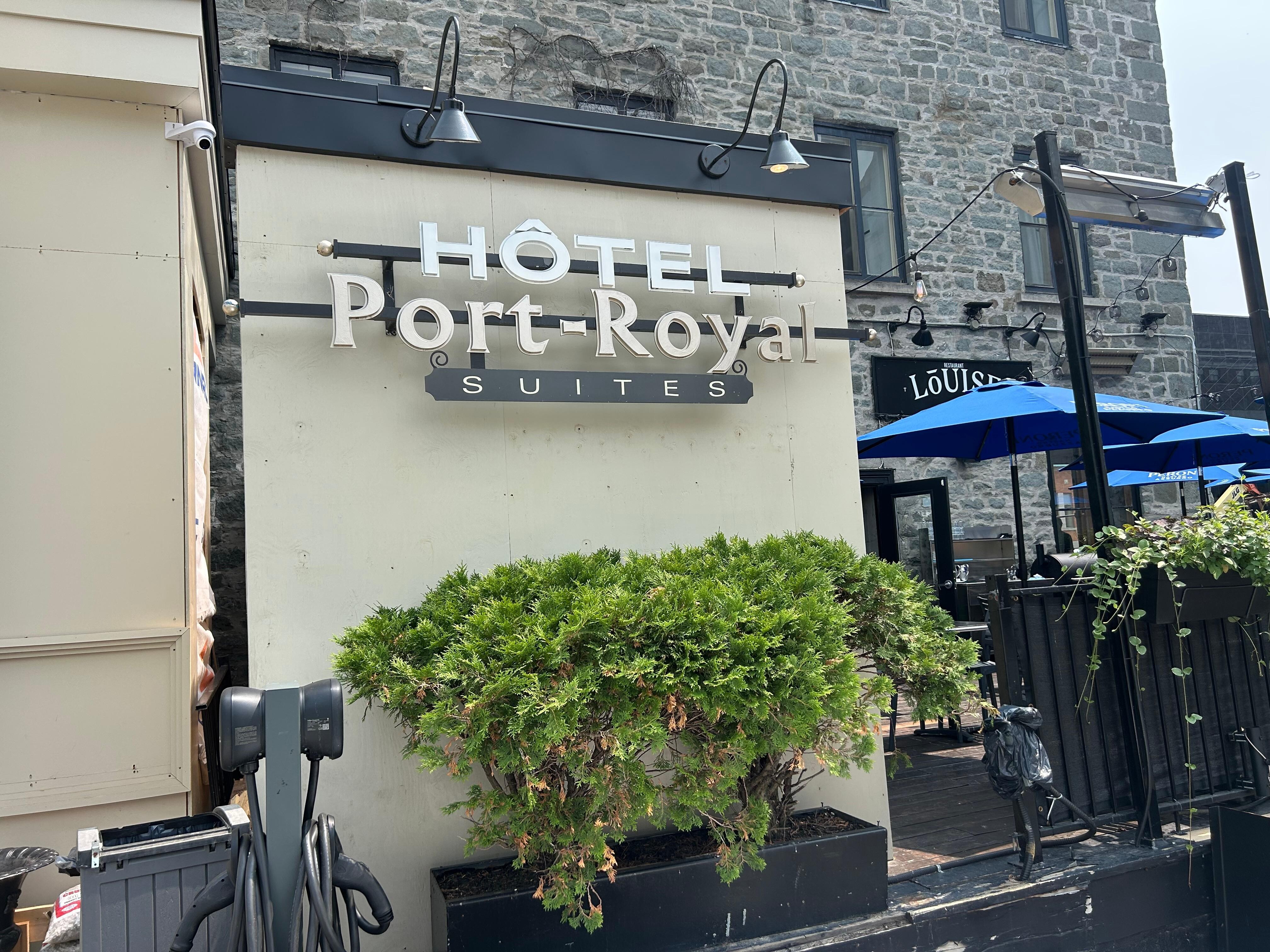 Our Hotel and restaurant Louise.