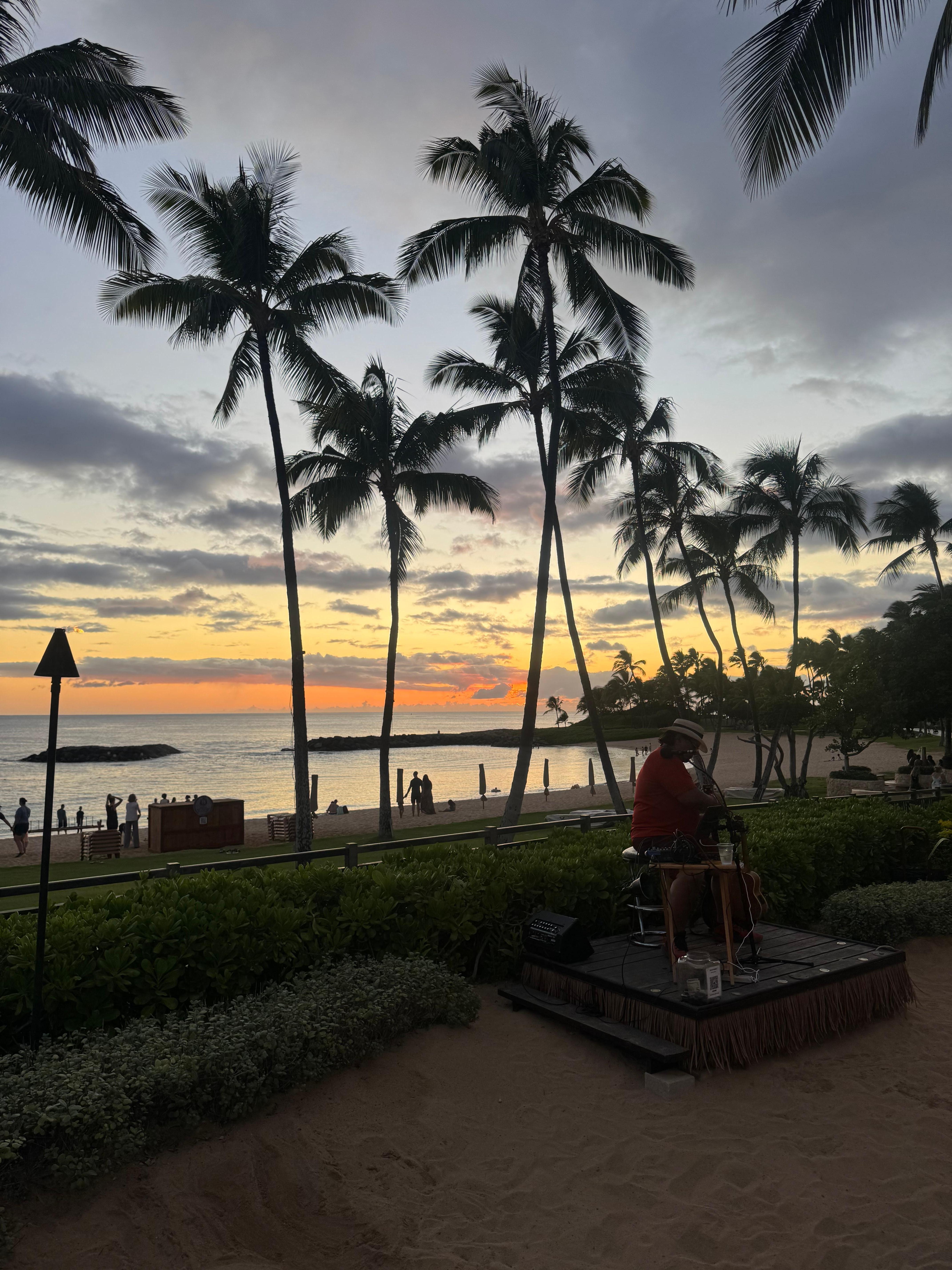 Beach/ pool bar view 