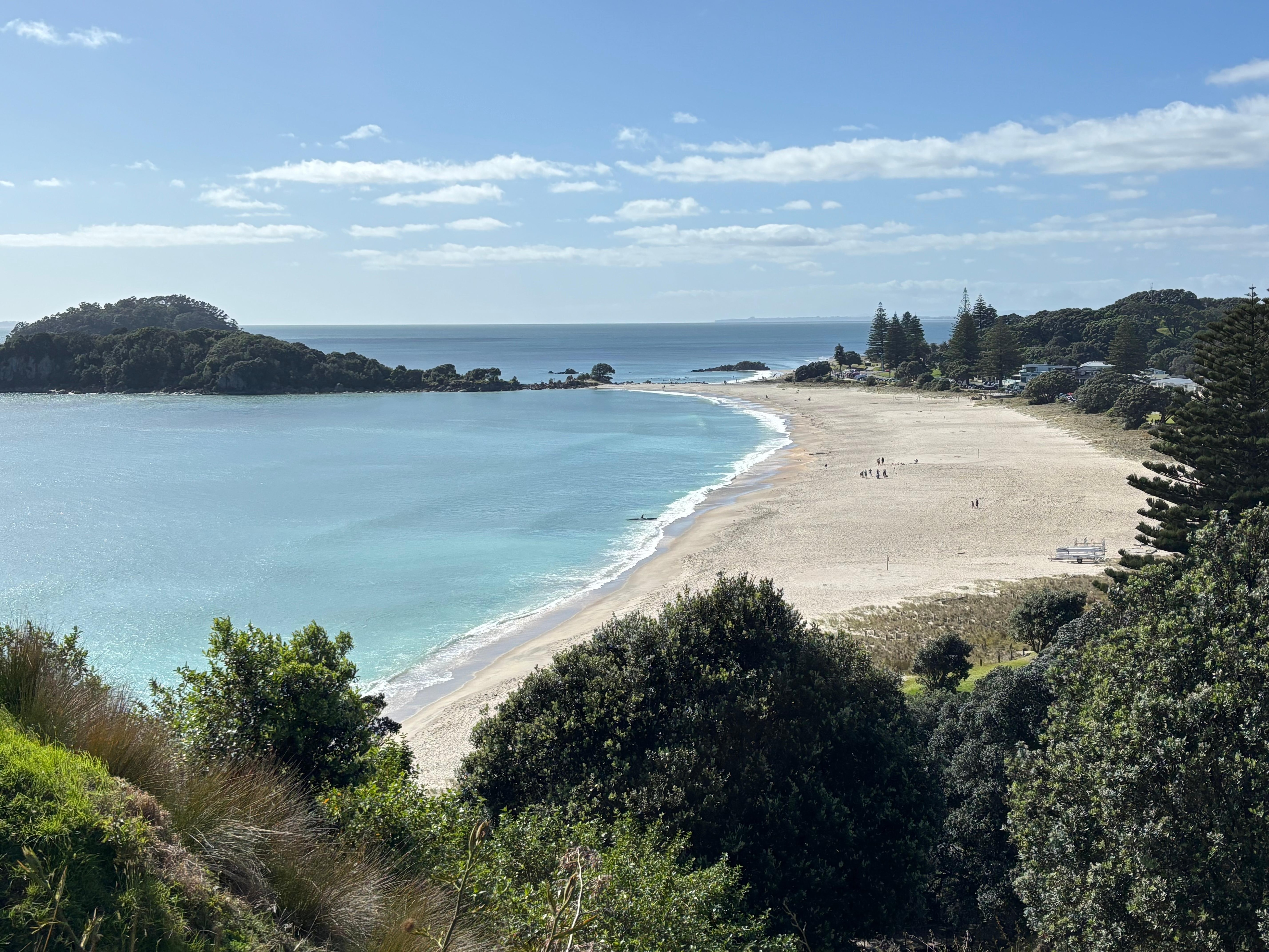 View from Mount Maunganui 