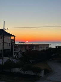 Sunrise from the deck!