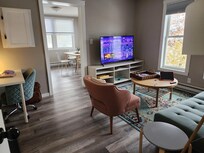 View from entrance. Tons of natural light!