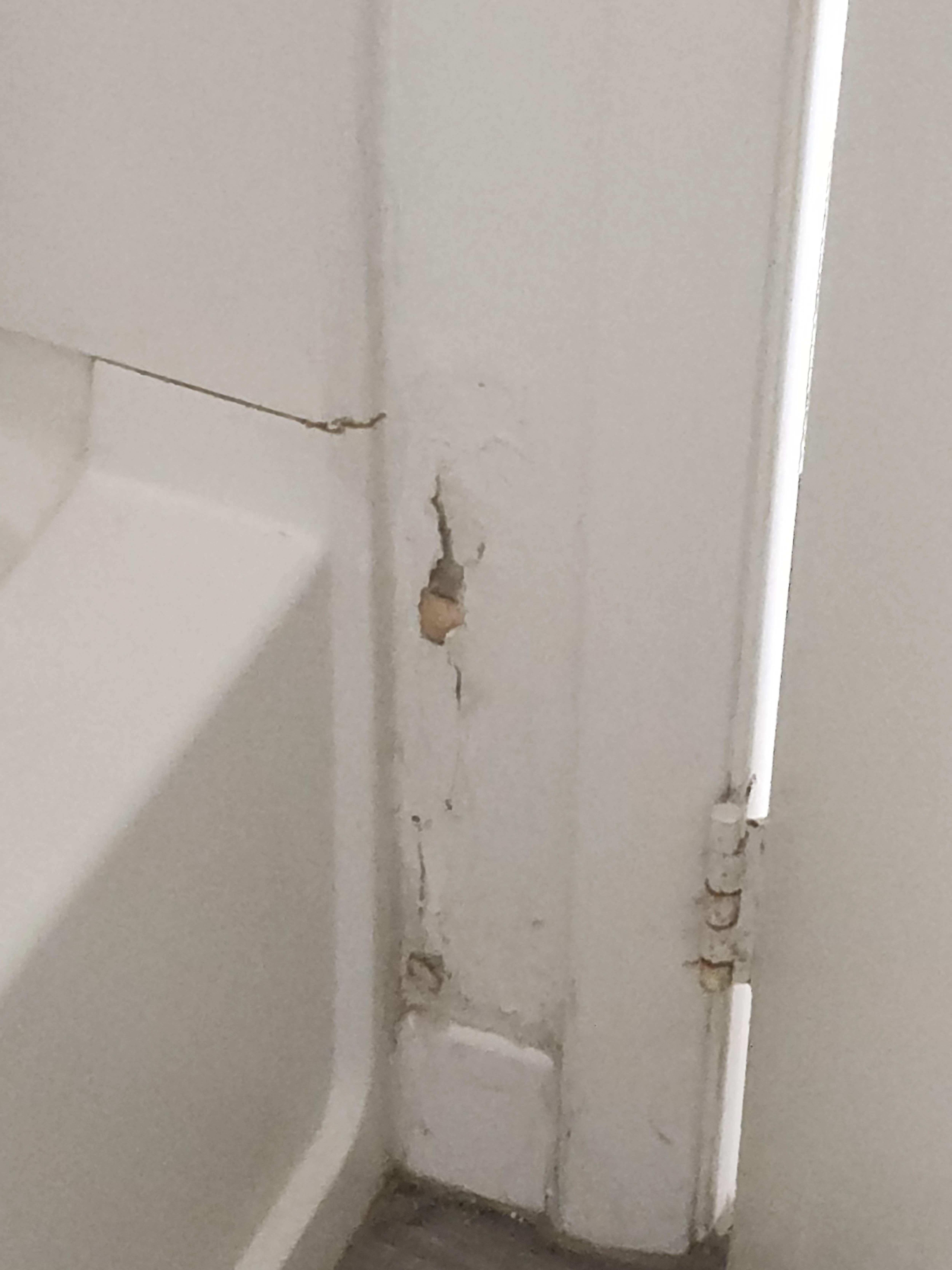 Behind the door 
