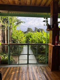 View from our beautiful first floor garden room