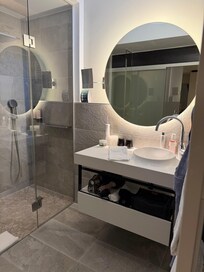 Bathroom with small sink