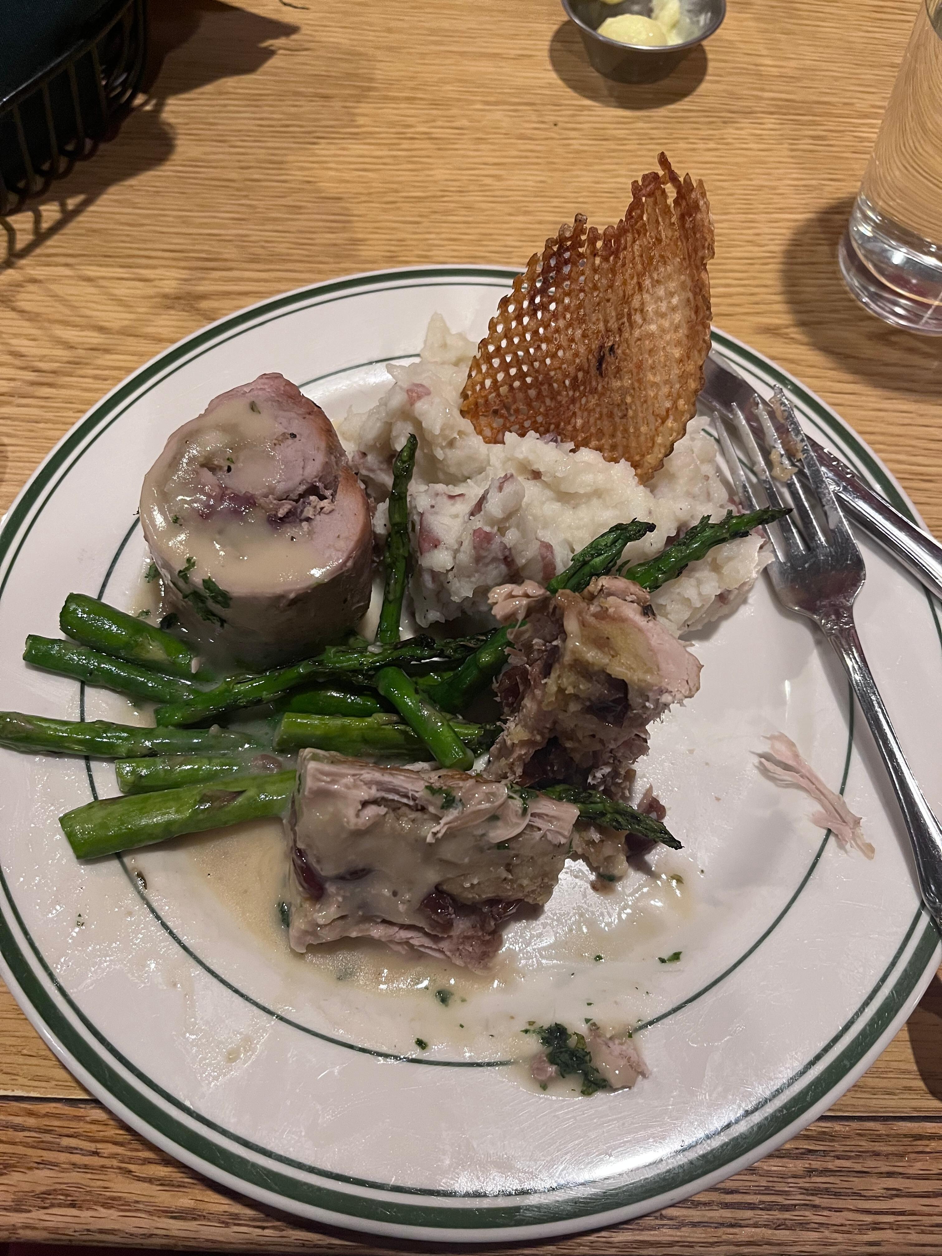 Stuffed pork