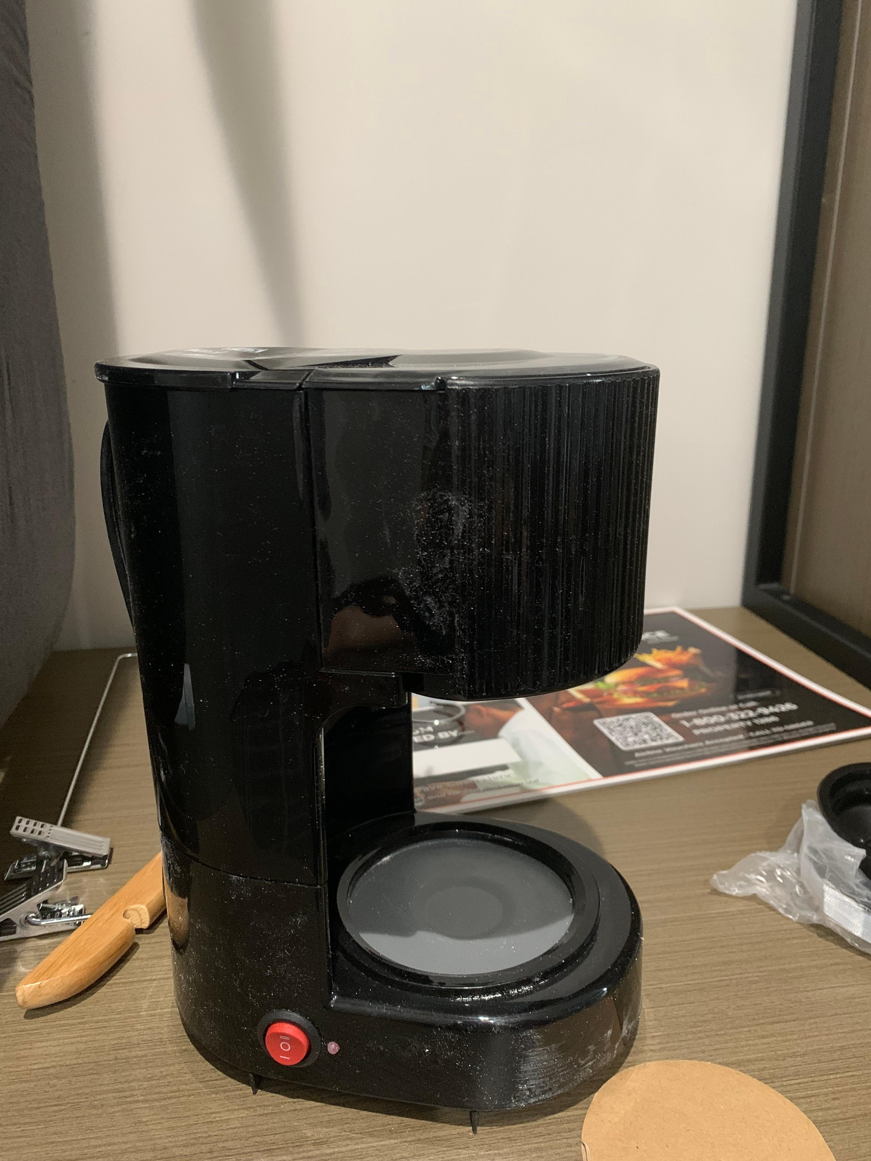 Water coming from top