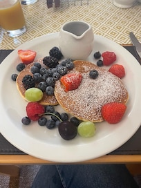Perfect breakfast pancakes
