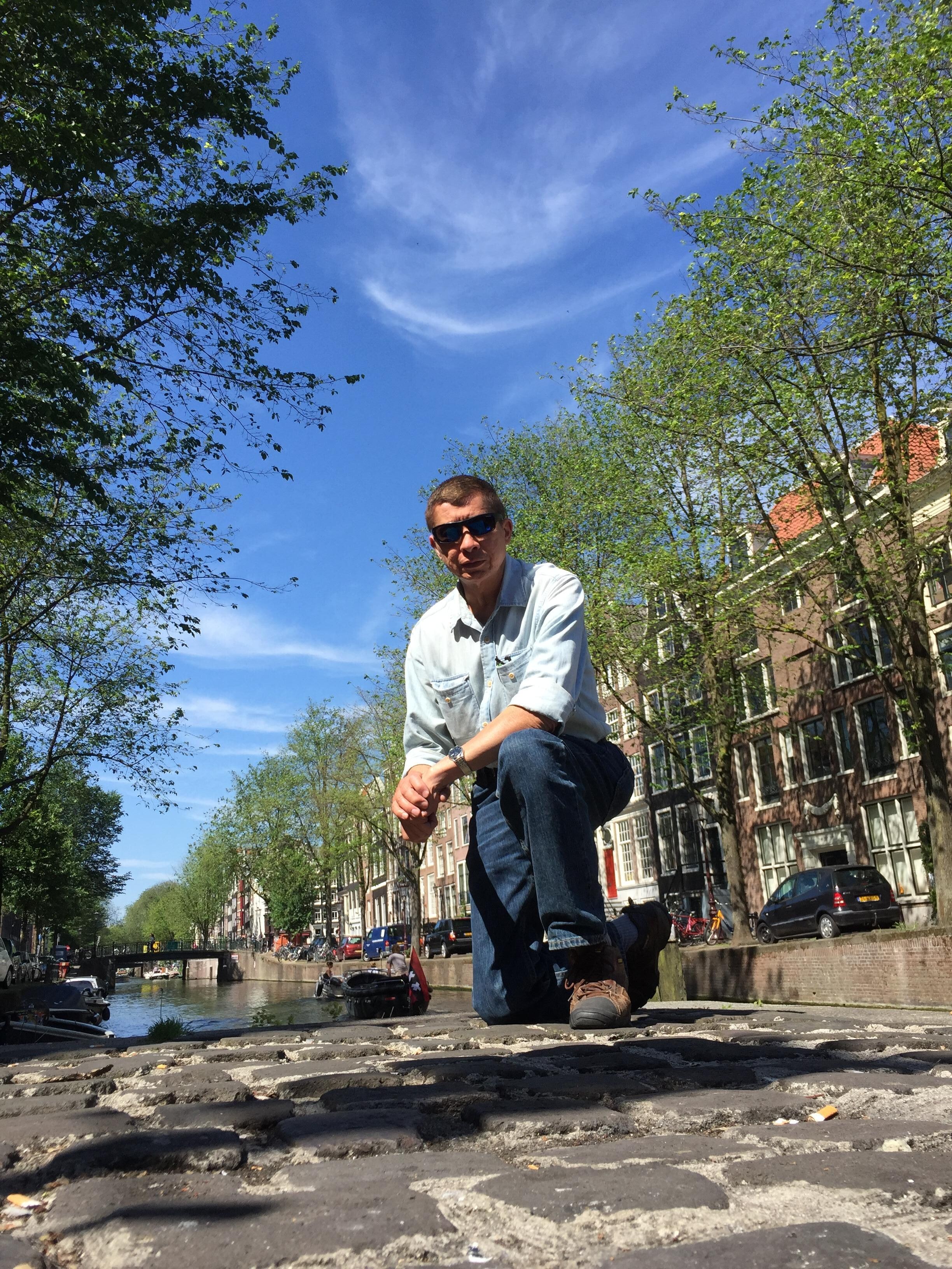 Ray on the Leidsegracht