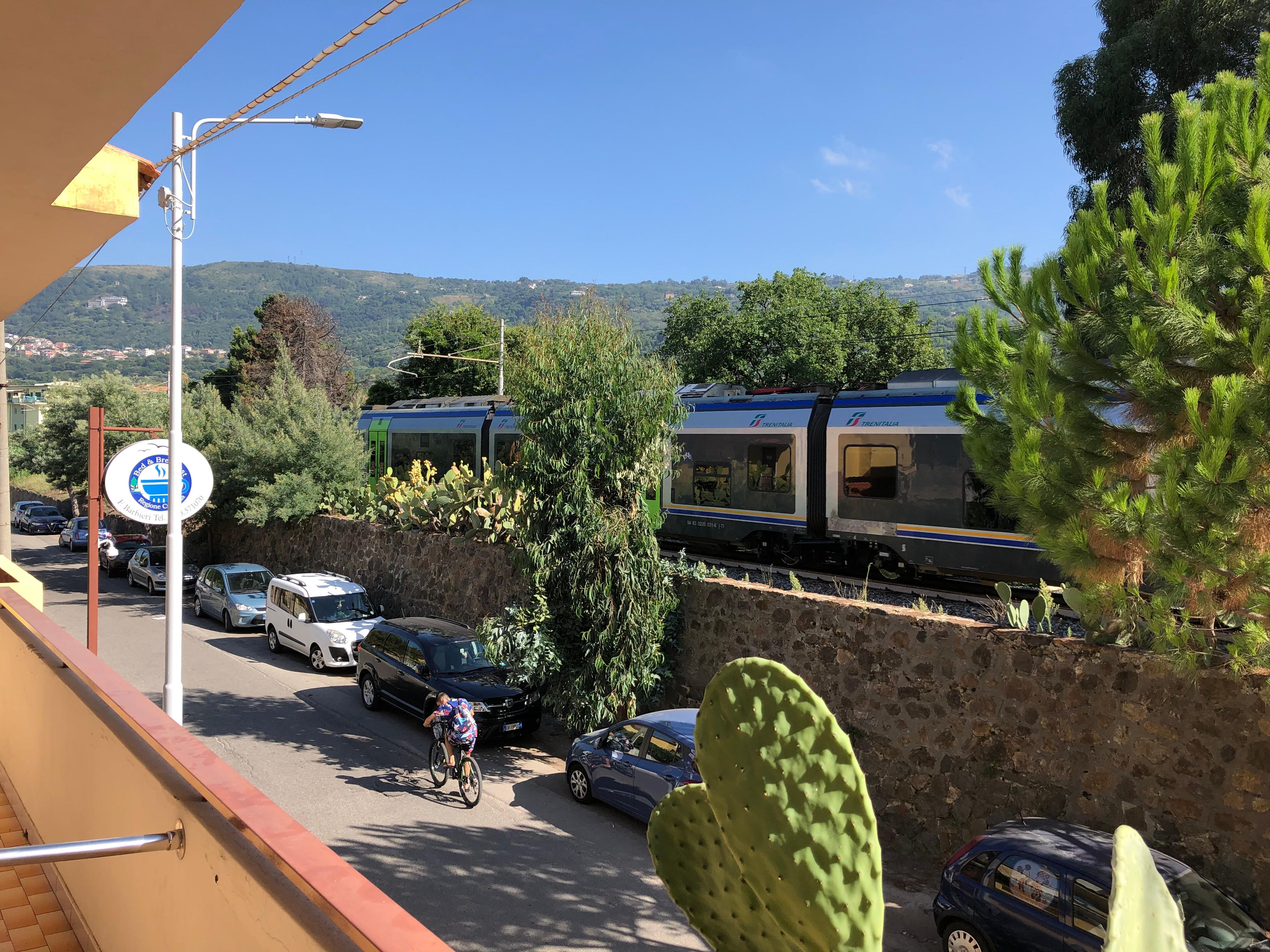 Vista dal balcone 