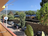 Vista dal balcone