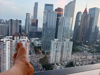 View from room.