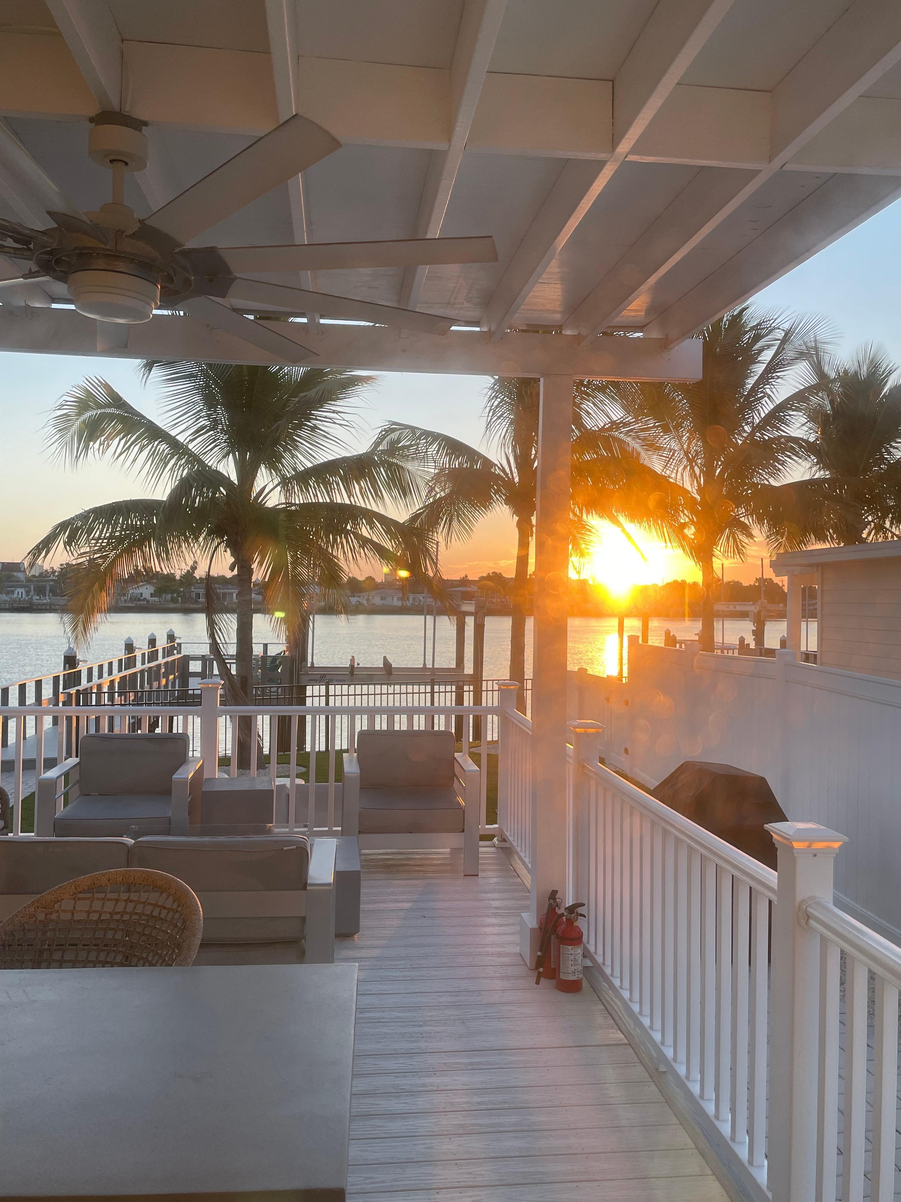 views from back patio