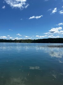 Blue water!