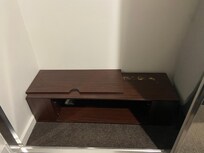 Furniture stored in wardrobe