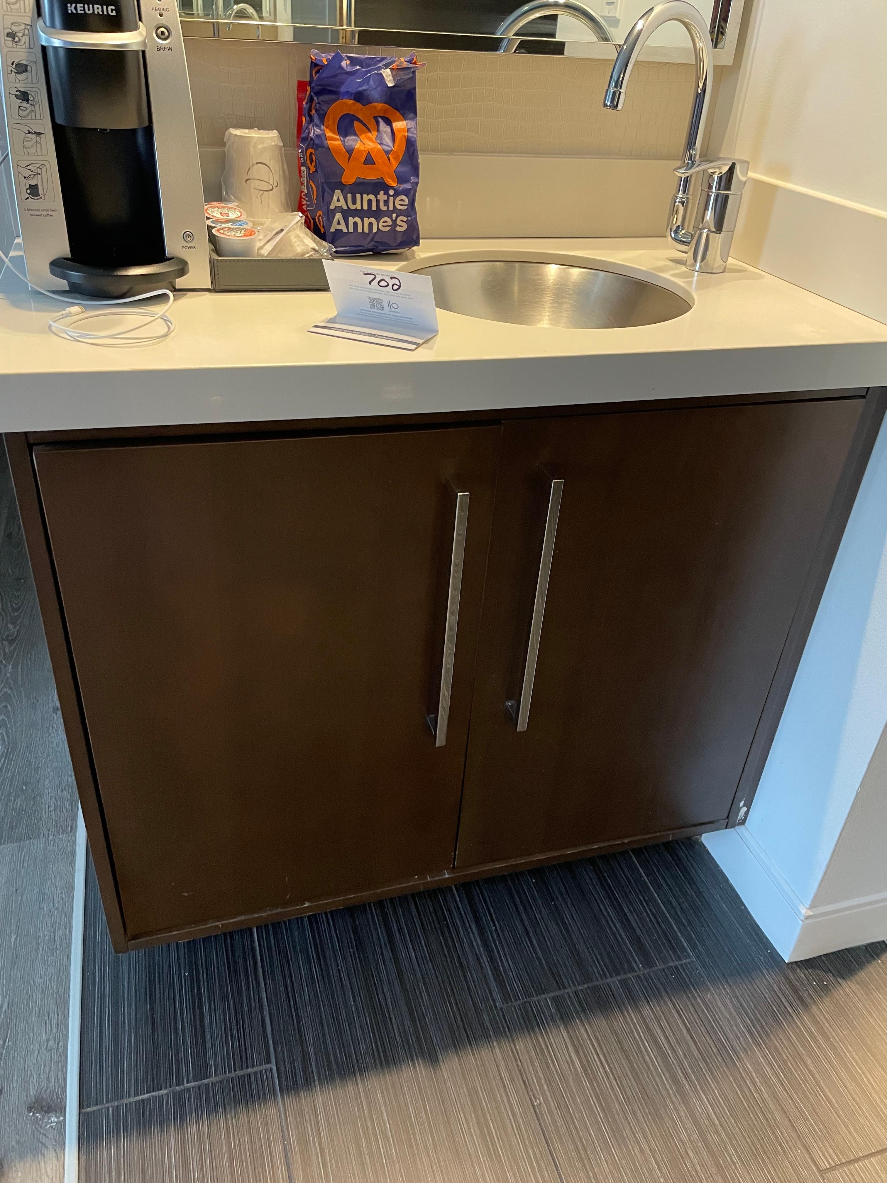 Cabinet door not aligned
