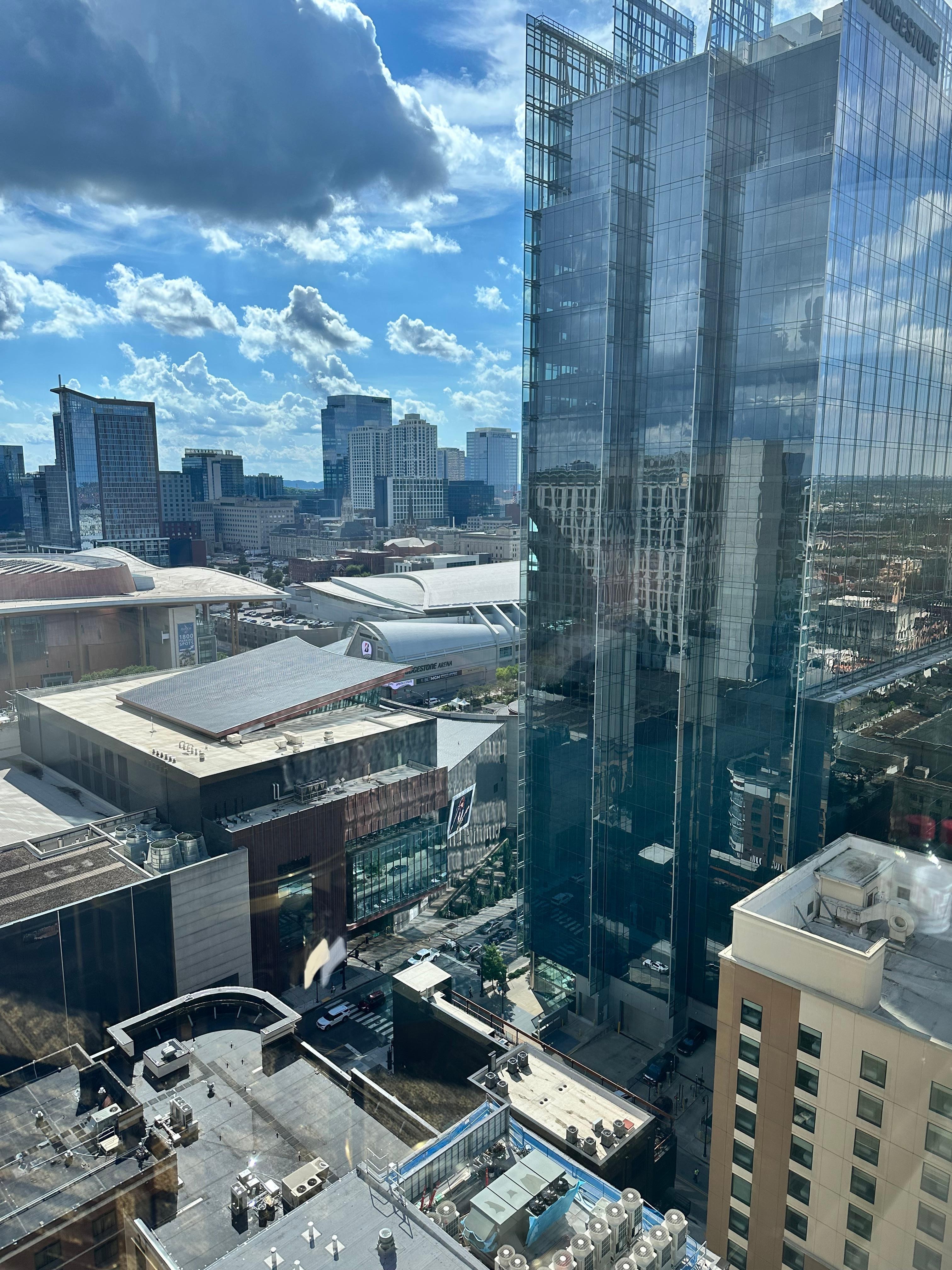 View from room high floor