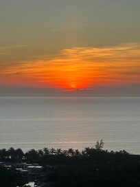 Sunrise from room balcony