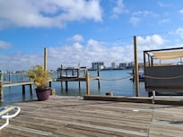 Chillin on the dock watching a lovely day pass by.