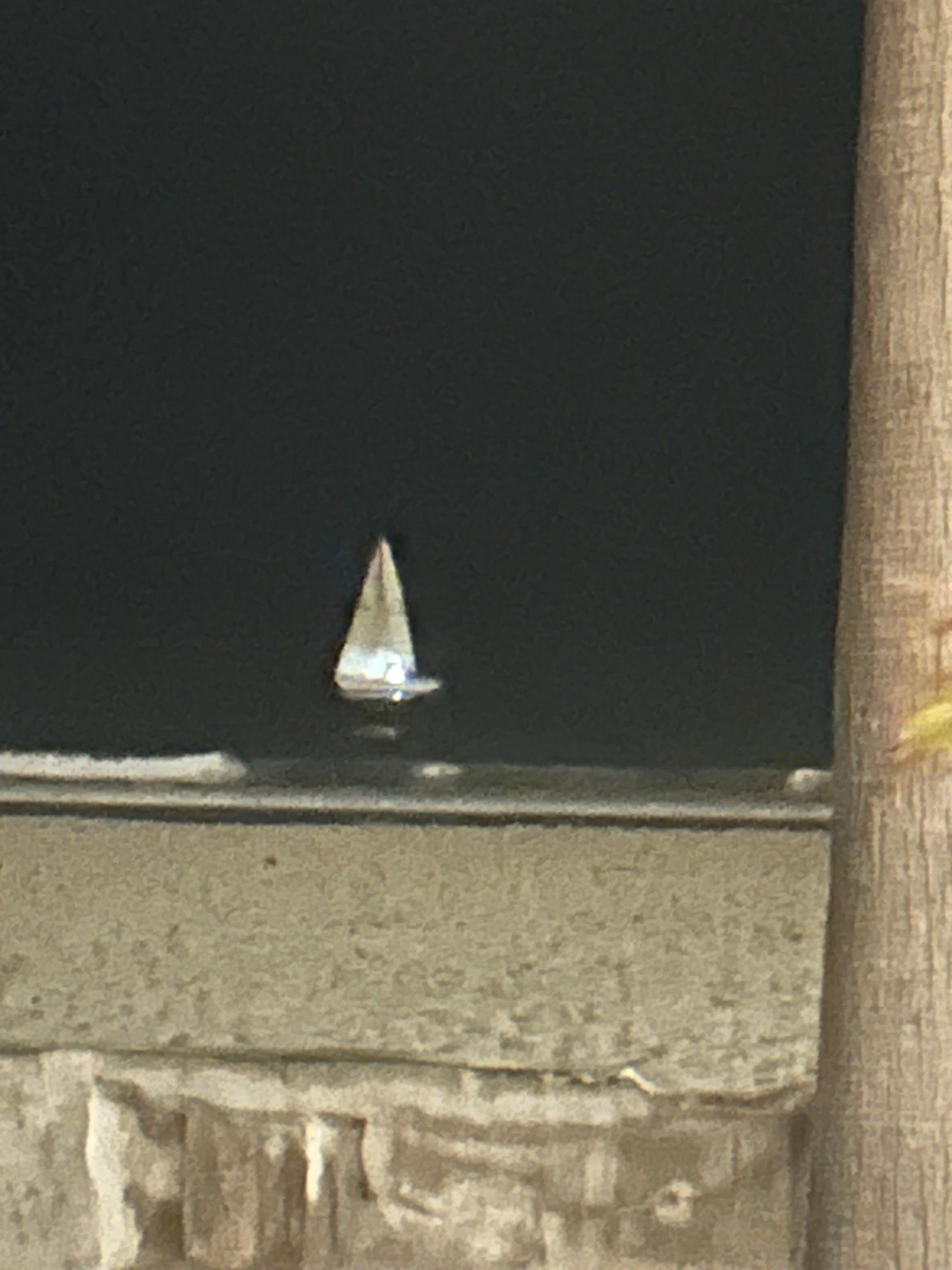 view from the longe chair at night