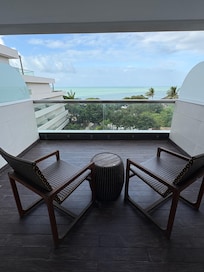 Vista da varanda do quarto