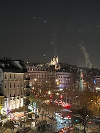 The view from the balcony