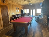 Pool table was a hit
