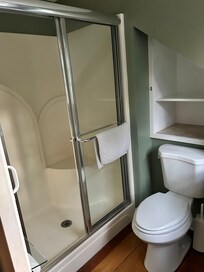 Bathroom of the room we received.