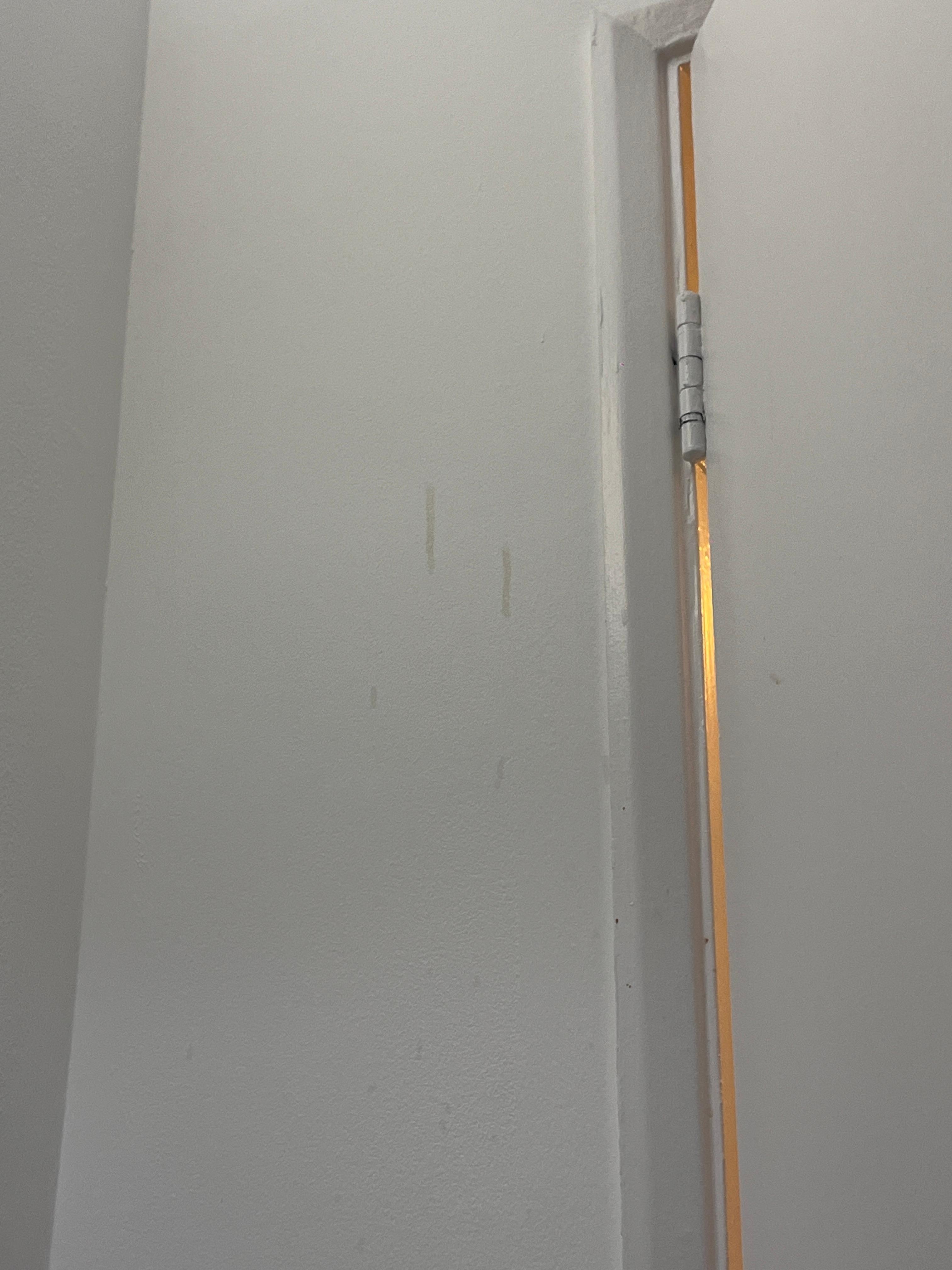 macchie sui muri dappertutto