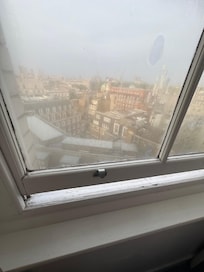 No aircon so steamed up dirty windows