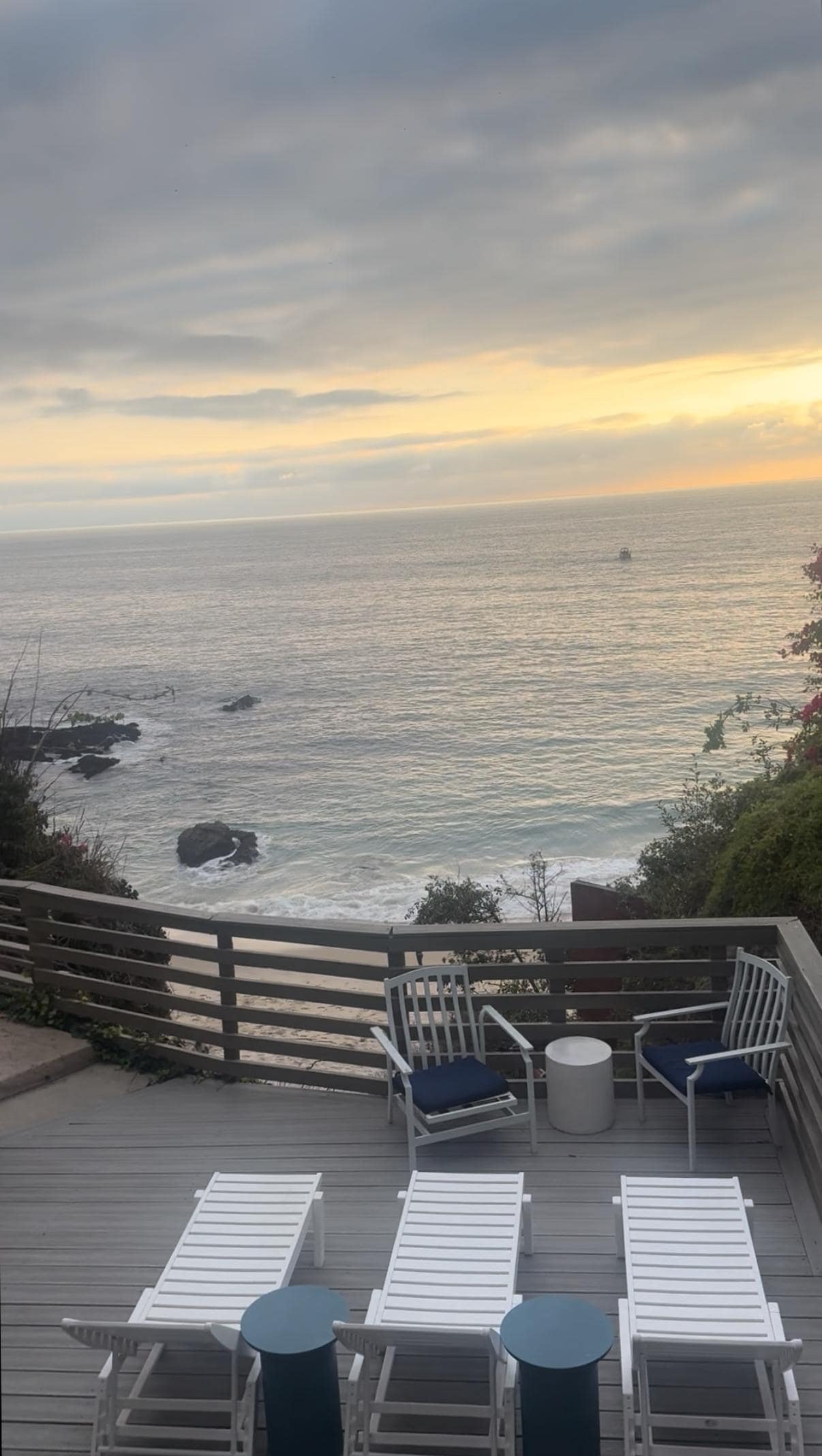 View from the second deck 