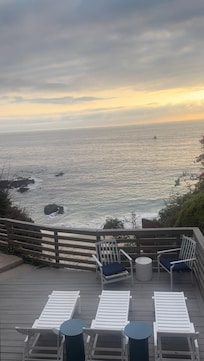 View from the second deck