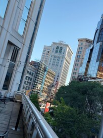 Balcony view.