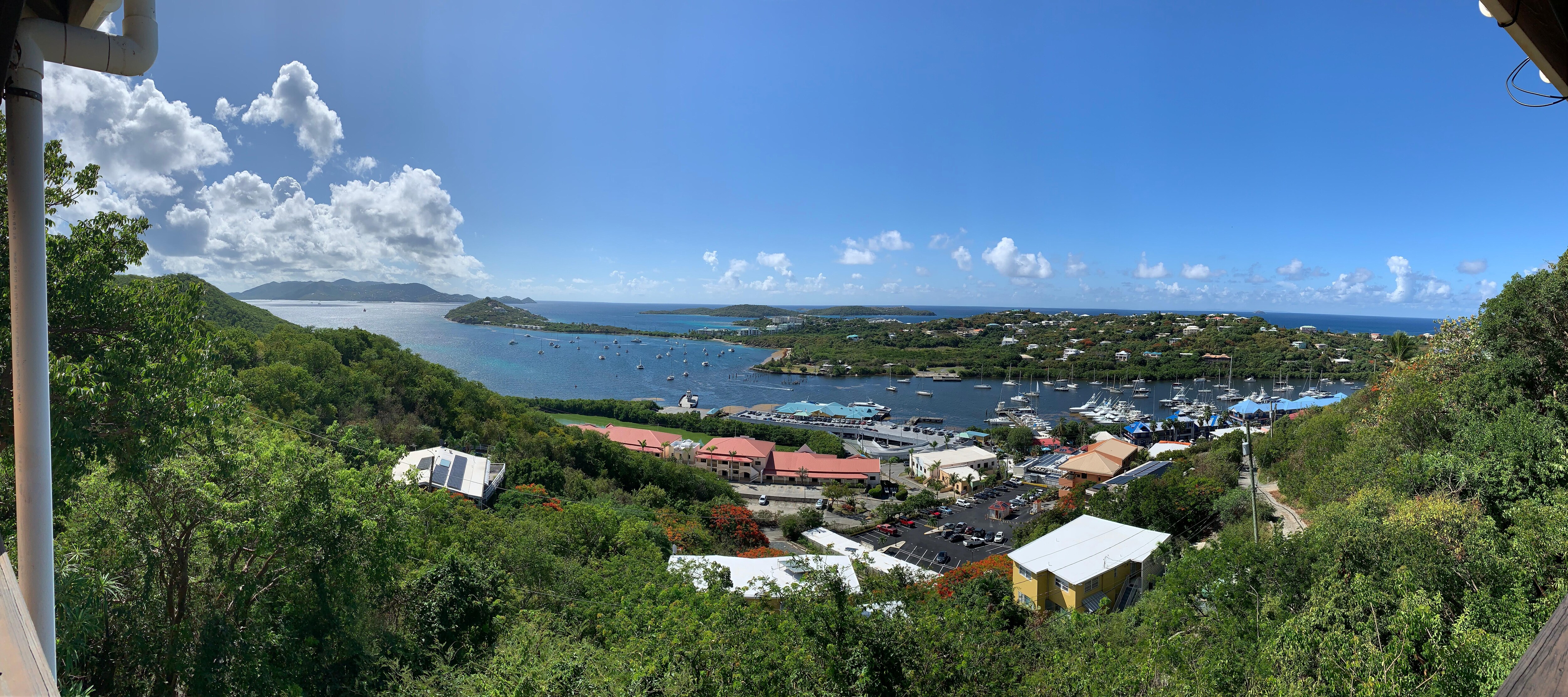 View from the villa