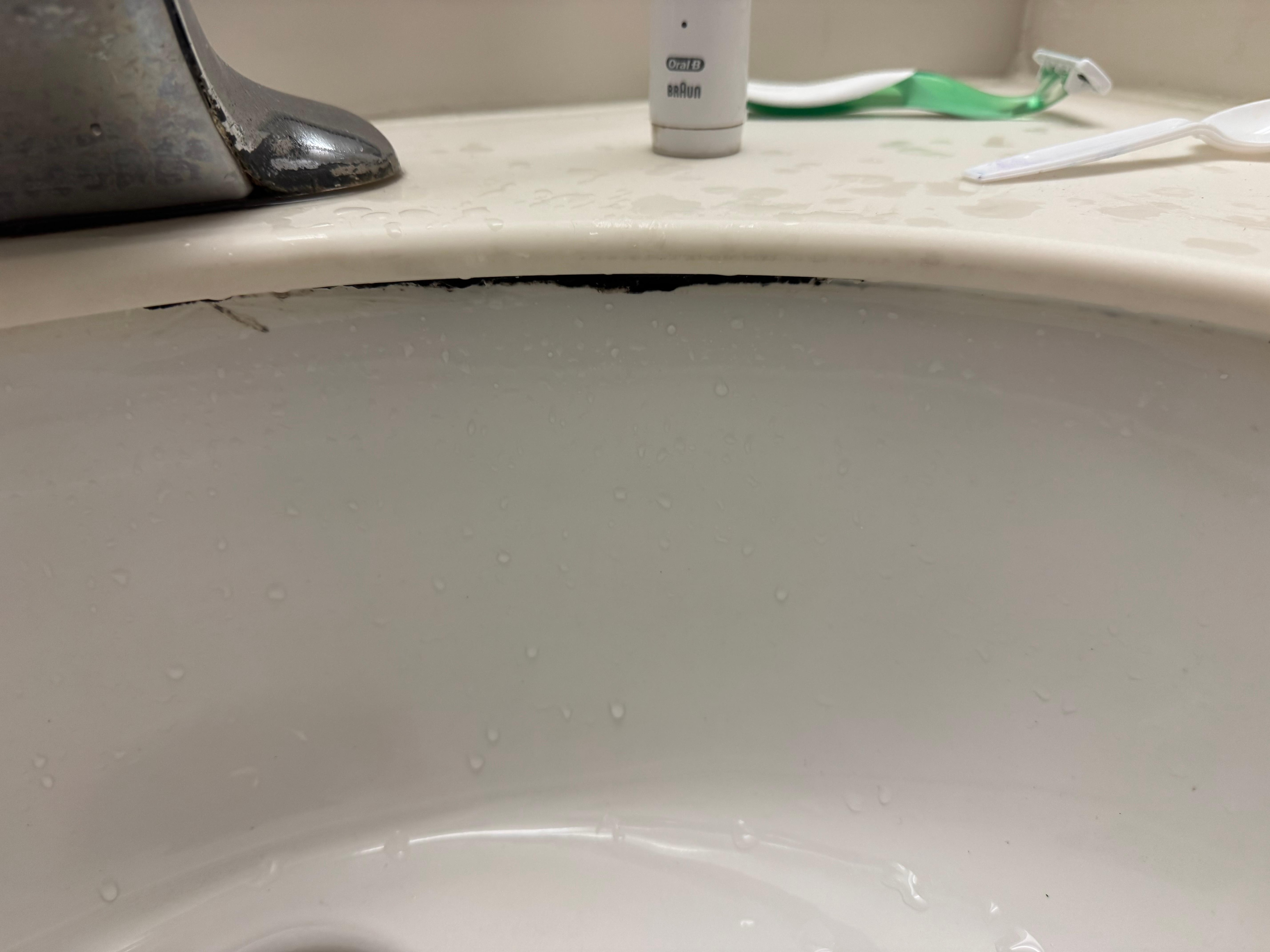 Dirt and what looks to be mold